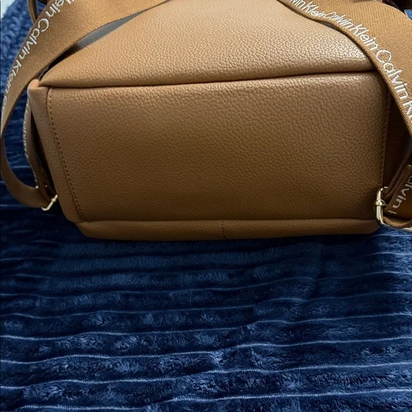 Calvin Klein Brown Backpack with Logo Accent - Picture 5 of 8